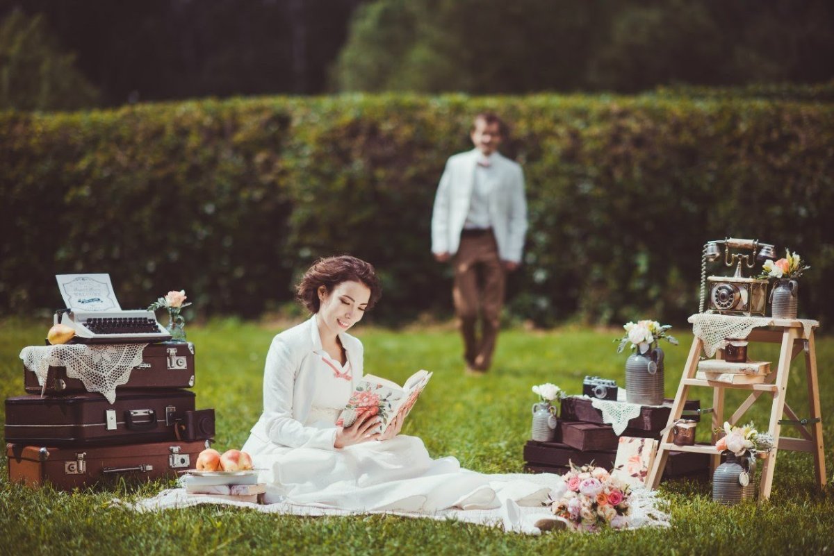 Пригласительные на свадьбу в винтажном стиле