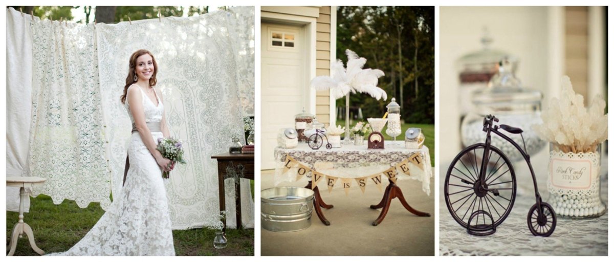 Фотосессия свадьбы Винтаж