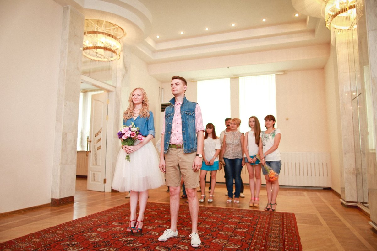 Платье для неторжественной свадьбы