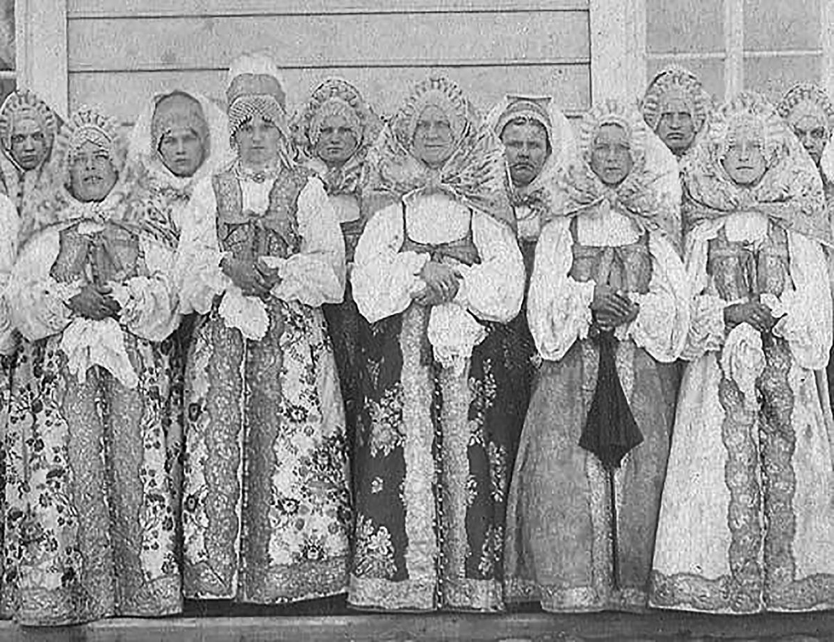 Национальный костюм женский Нижегородская Губерния