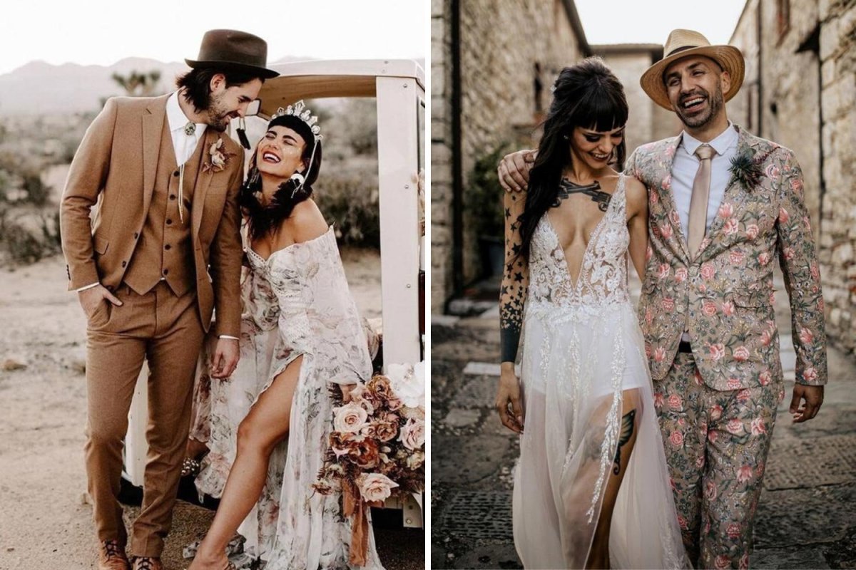 Мужской свадебный костюм в стиле рустик