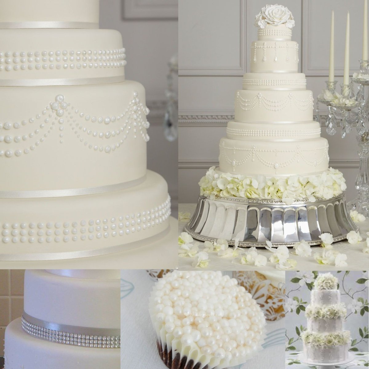 Свадебный торт гипсофила