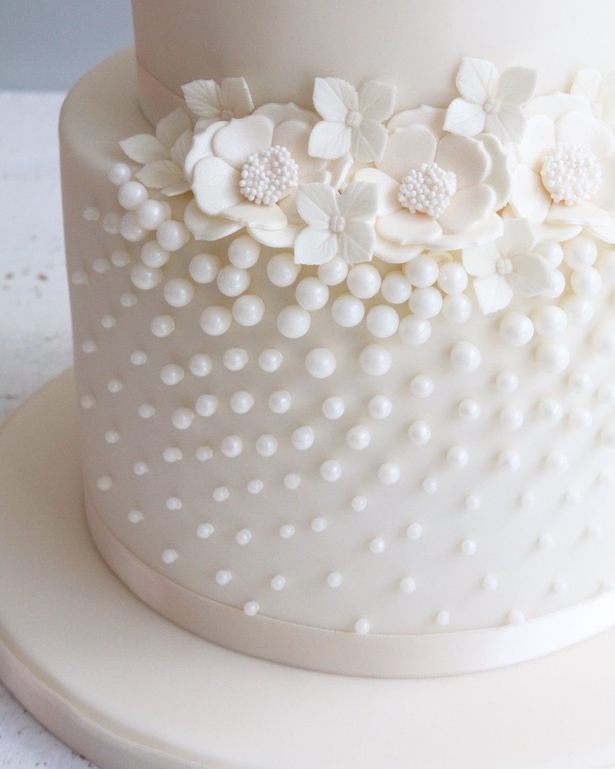 Свадебный торт с безе