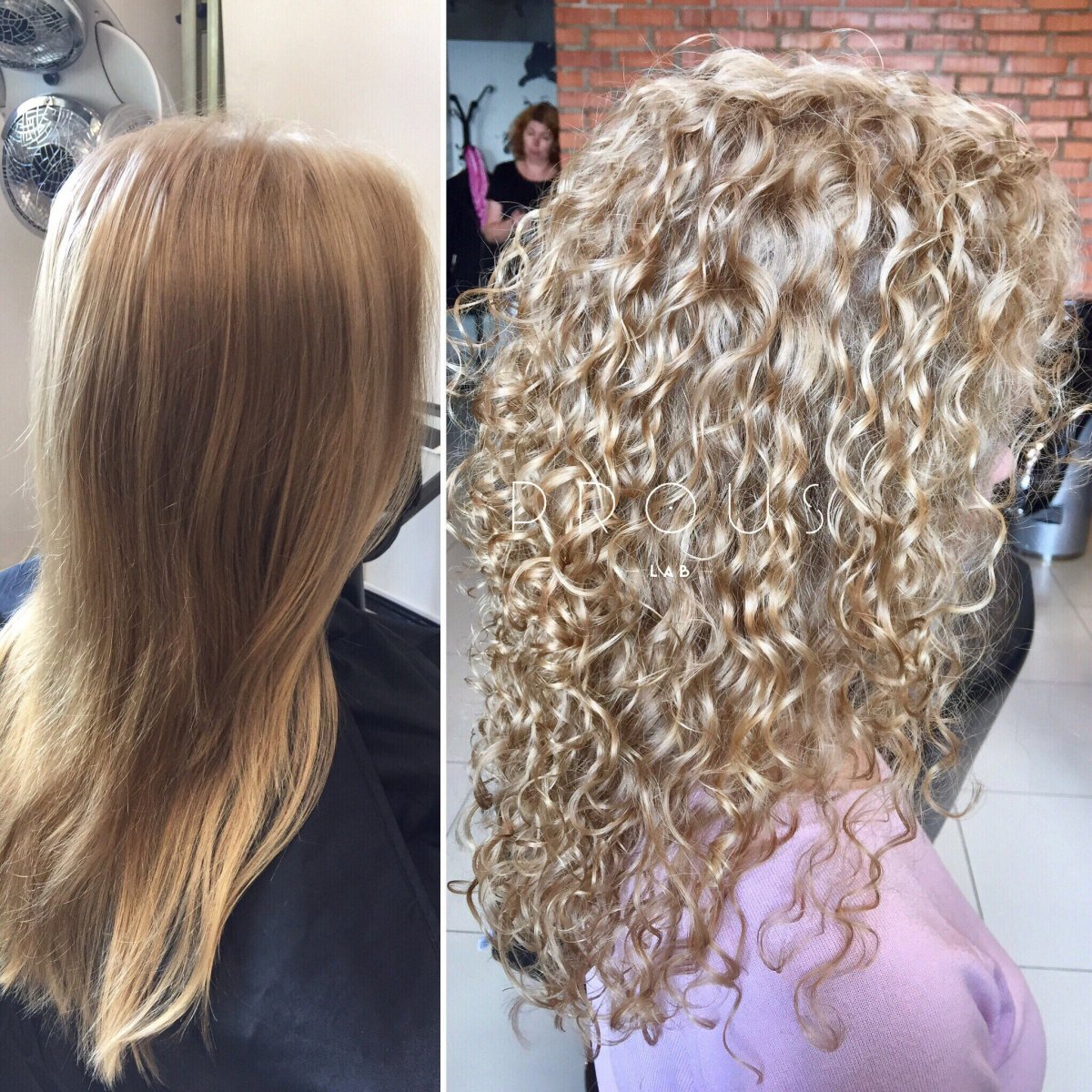 Биозавивка на длинные волосы