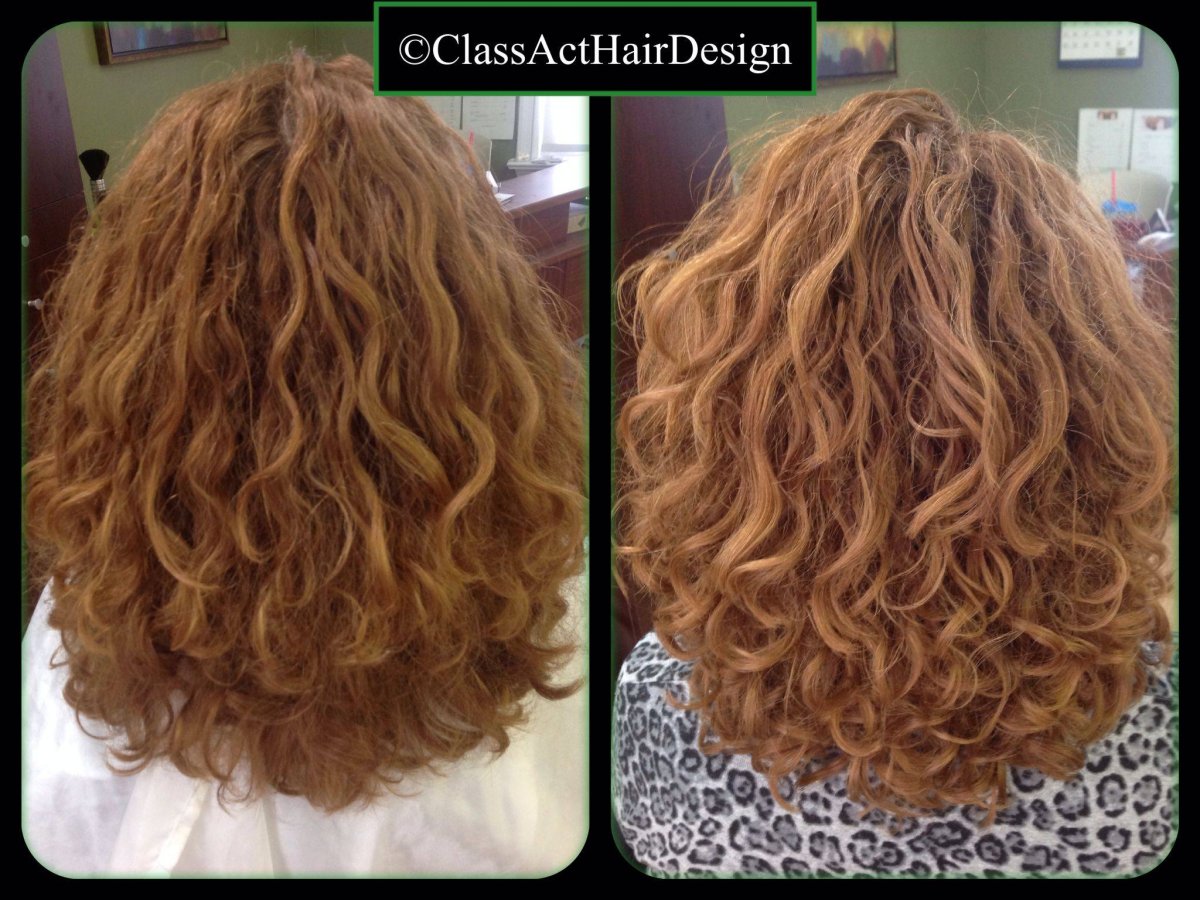 Химия крупные Локоны