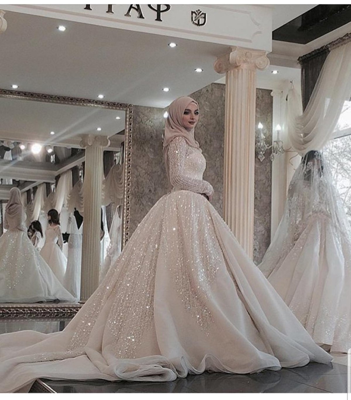 Свадебные платья 2022 Муслим