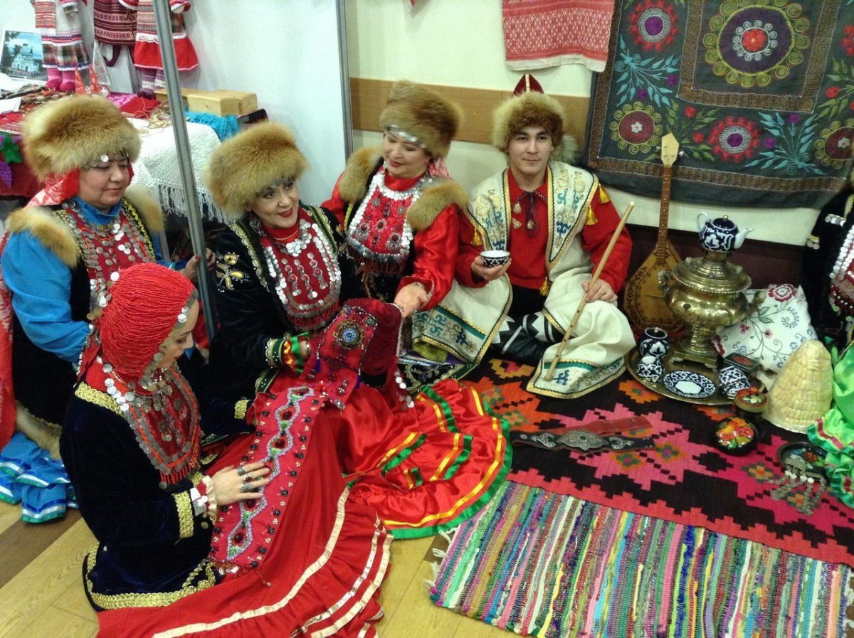 Башкирский костюм мужской