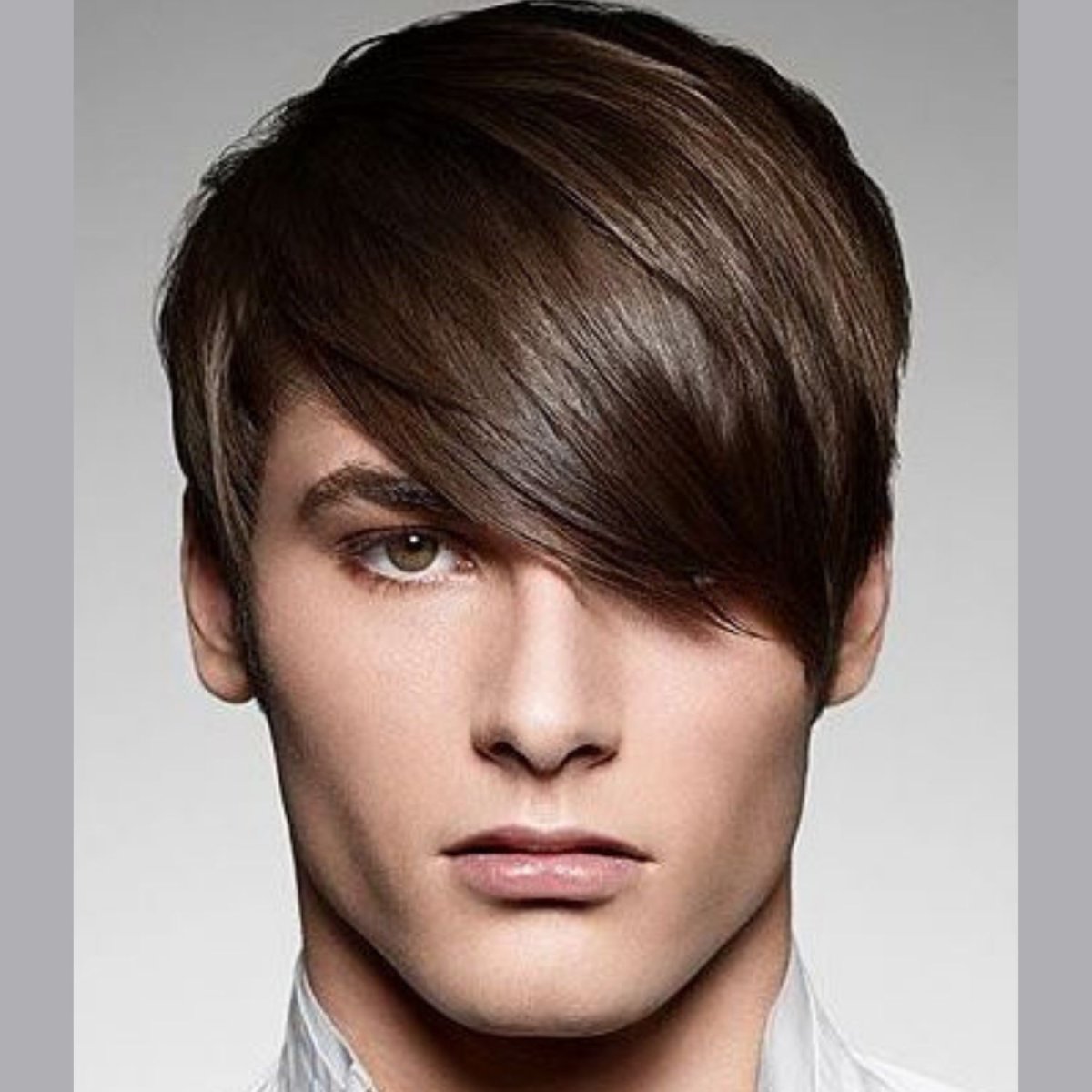 Мужские стрижки с длинной челкой