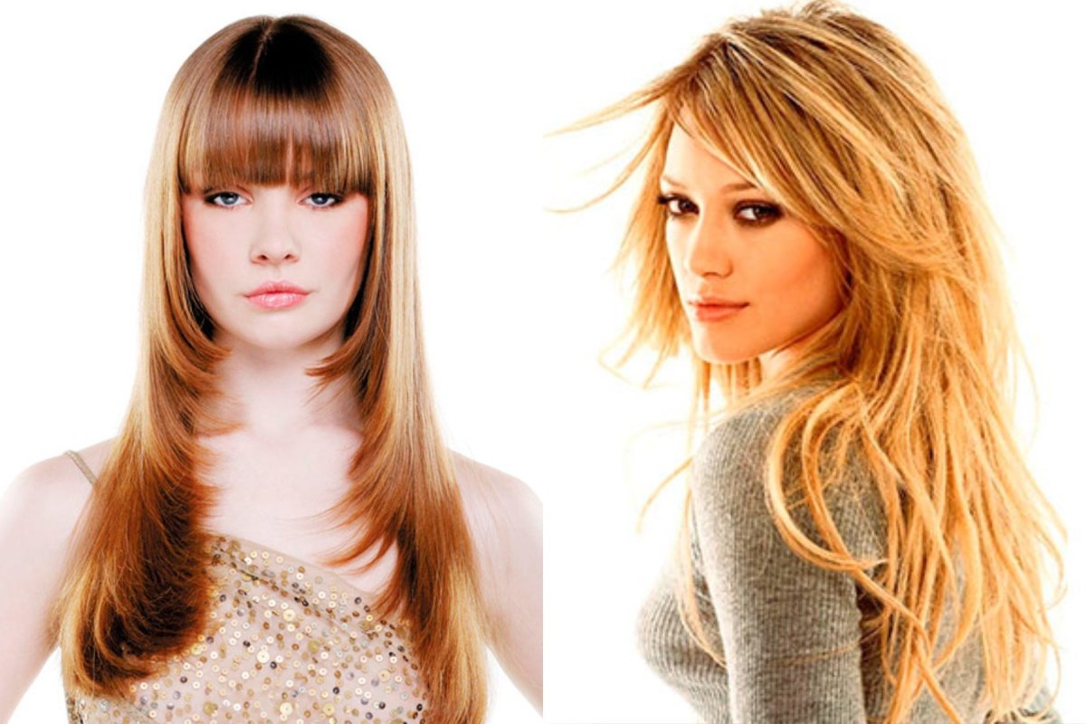 Каскад лесенка филировка