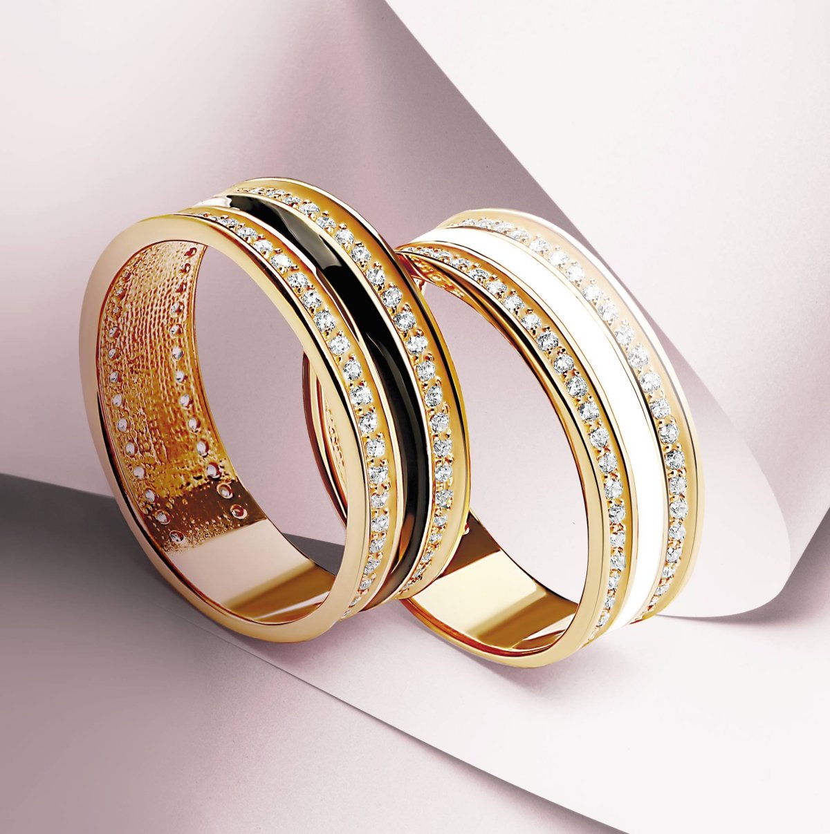 Обручальные кольца парные