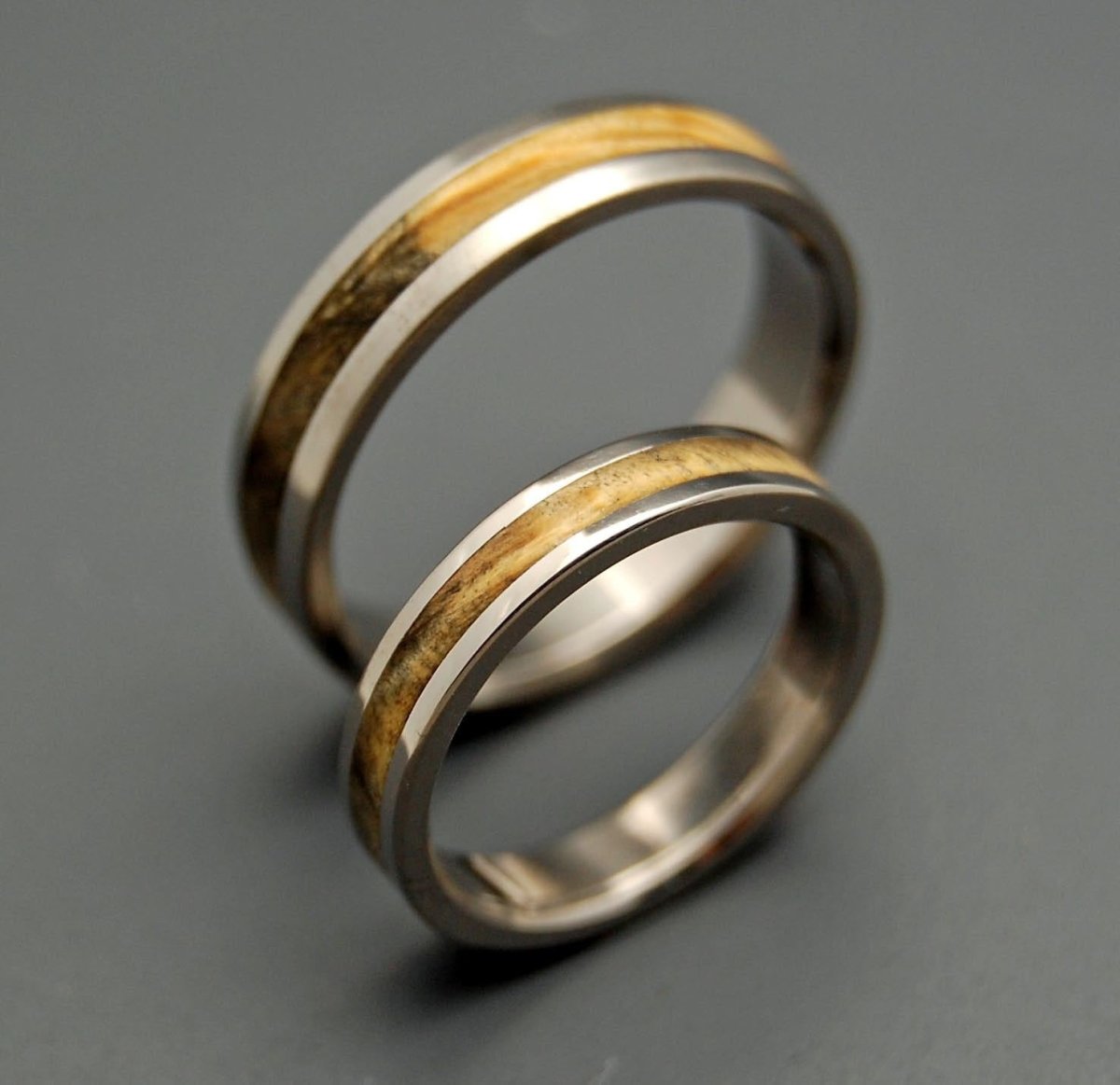 Обручальное кольцо Биметалл