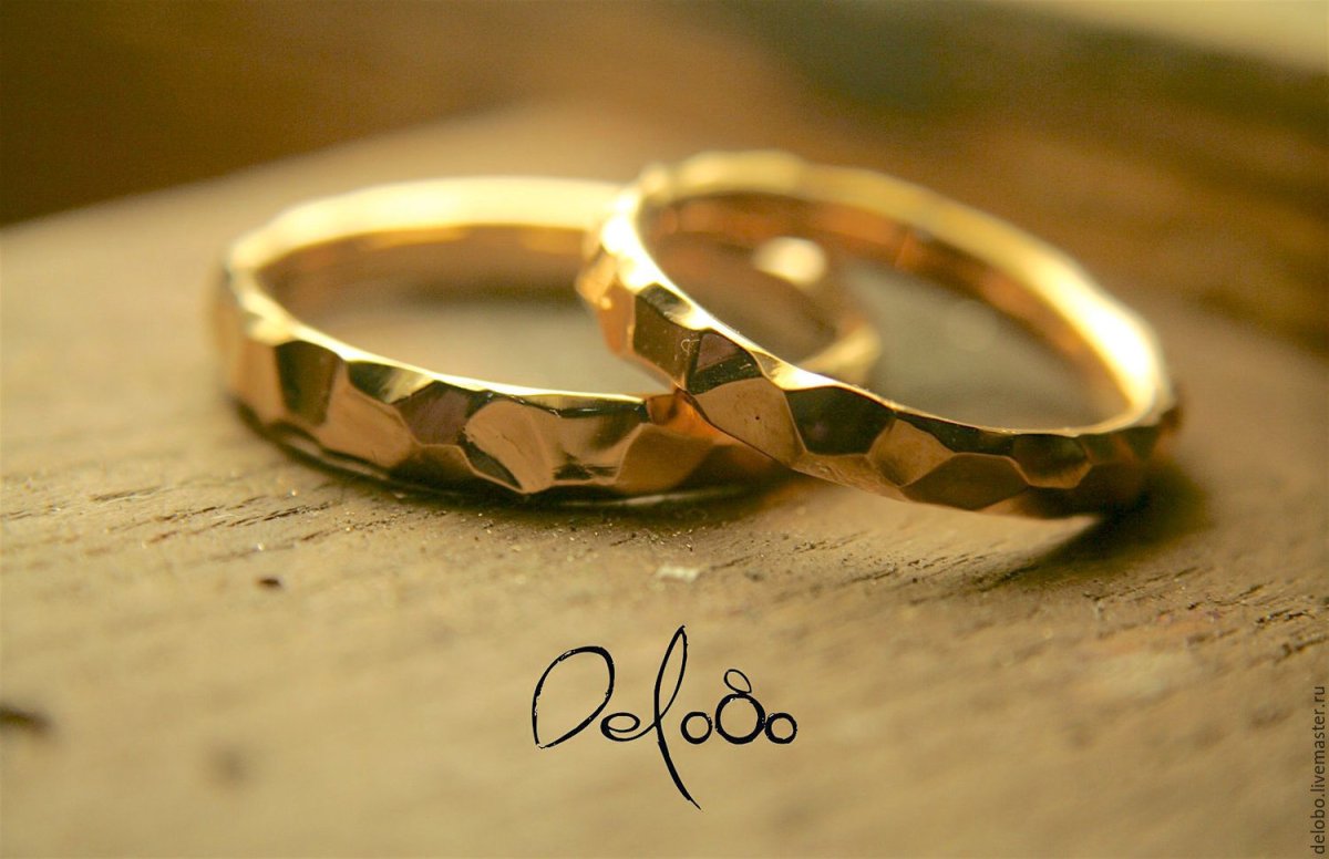 Необычные обручальные кольца