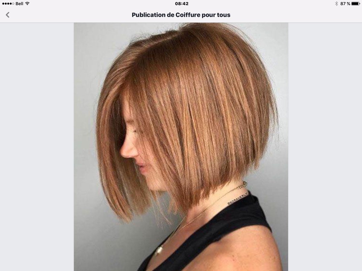 Стрижка Боб на средние волосы придающая объем без укладки