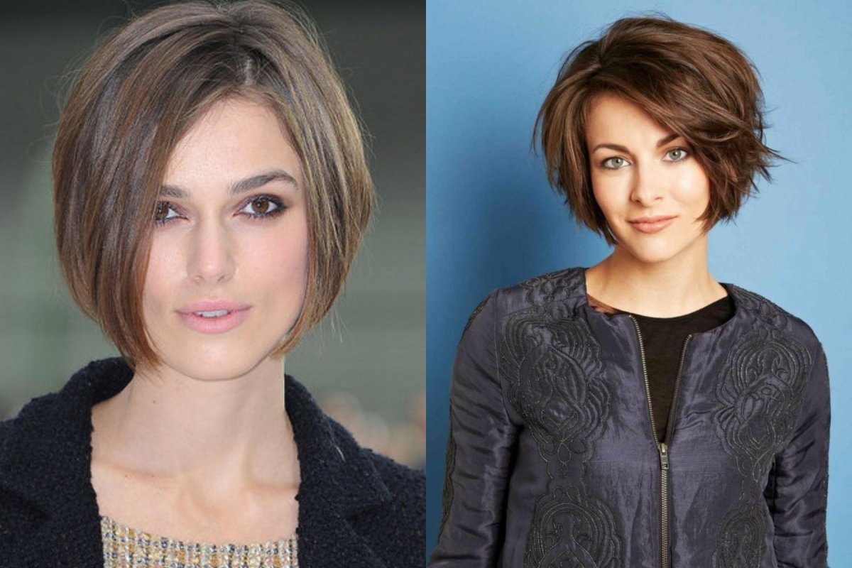 Стрижка Каскад градуированный на средние