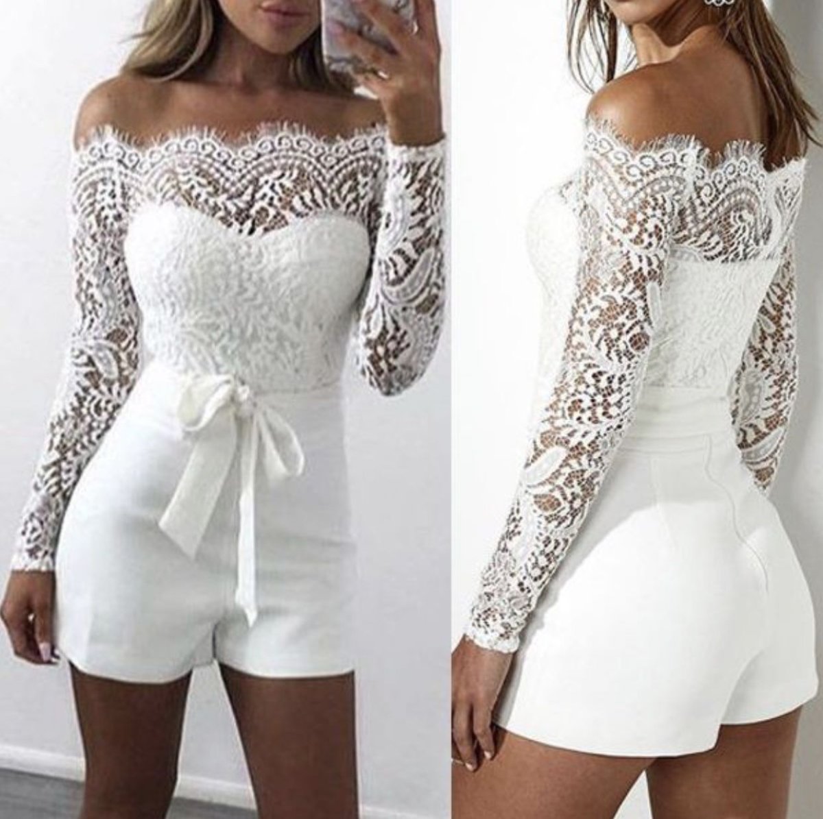 Короткое платье со шлейфом