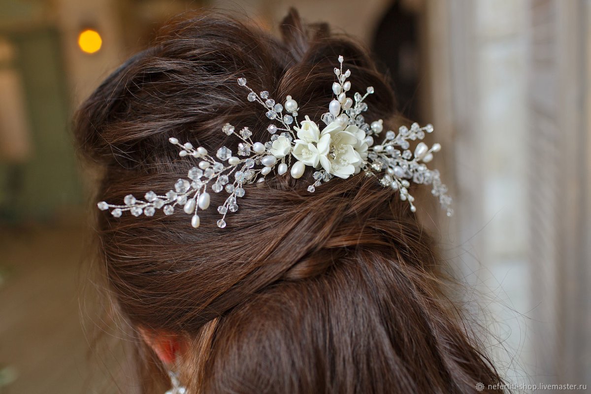 Свадебные украшения для волос