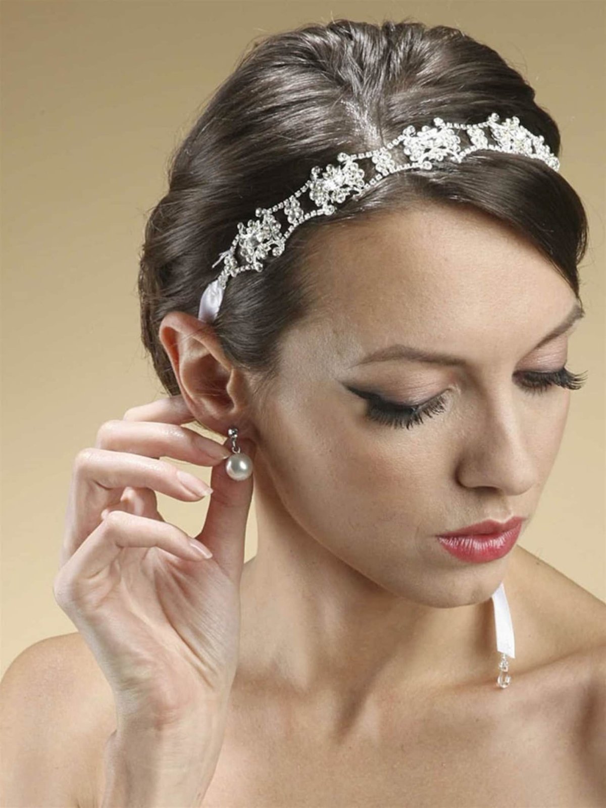 Венок невесты из гипсофилы