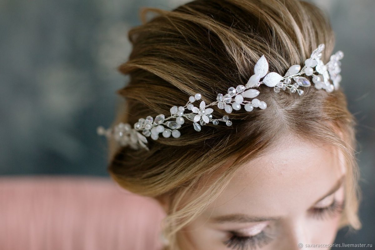 Свадебные ободки для волос