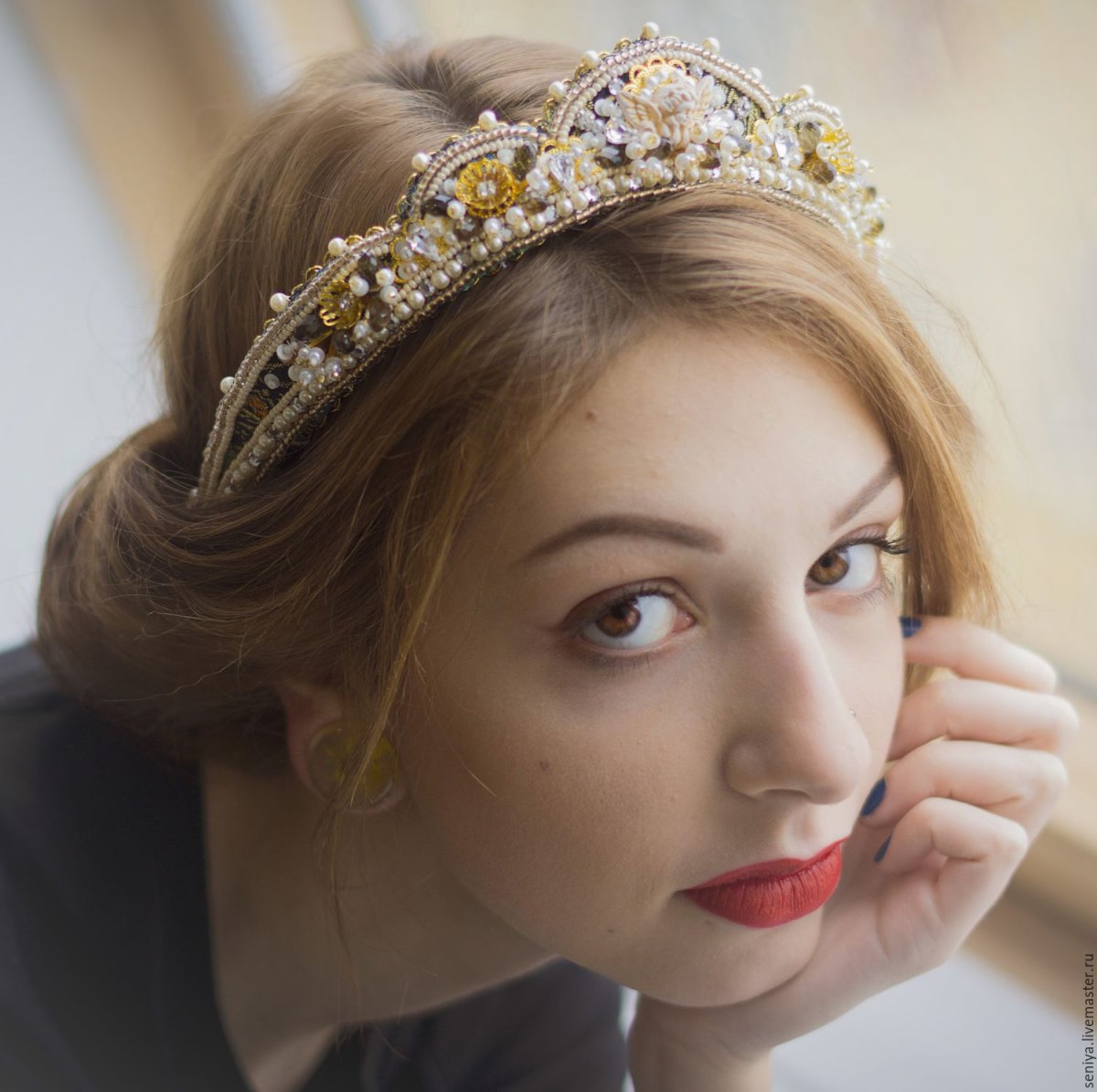 Свадебные украшения на голову