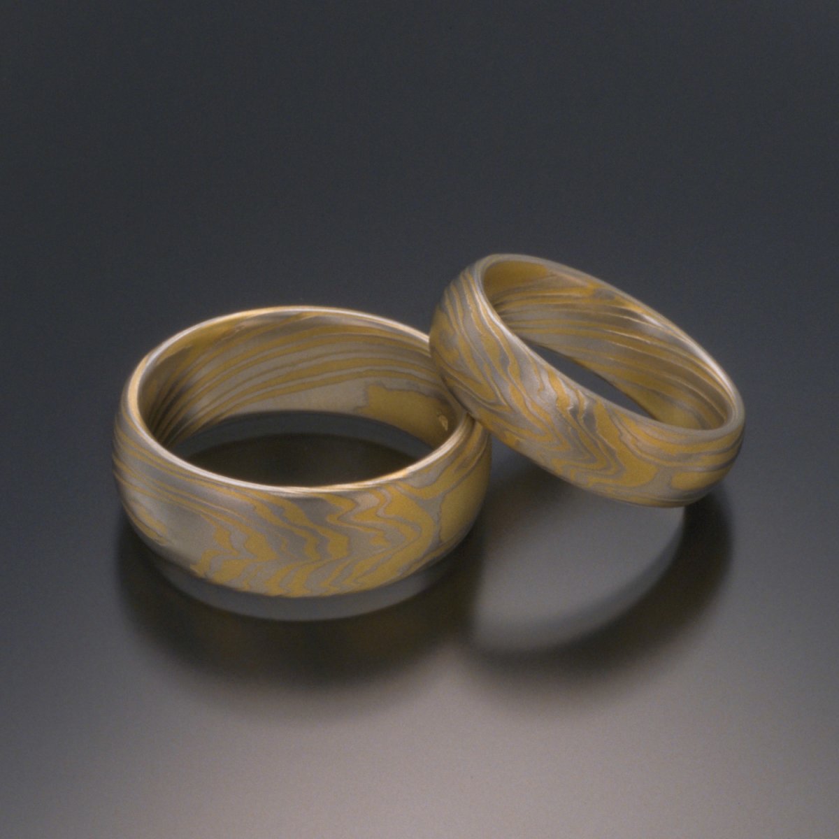 Обручальные кольца из тимаскуса