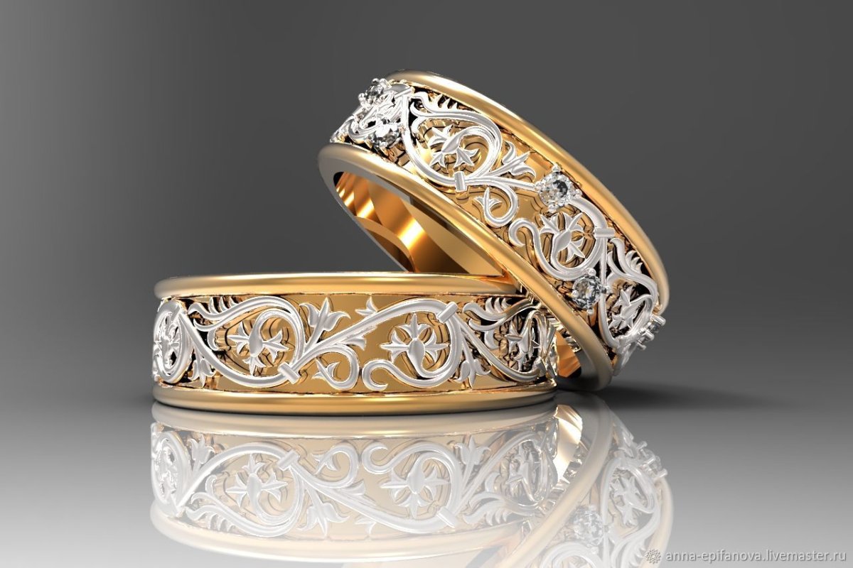 Старославянские обручальные кольца