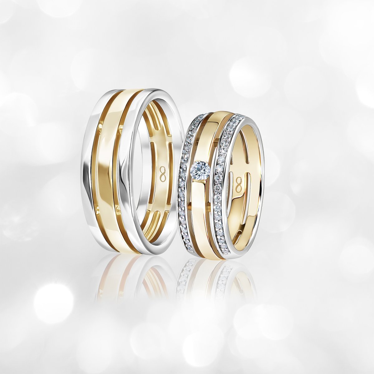 Красивые обручальные кольца