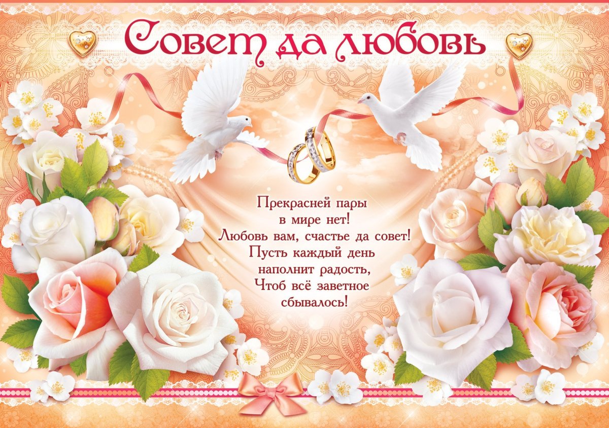 Поздравлегиес днём свадьбы