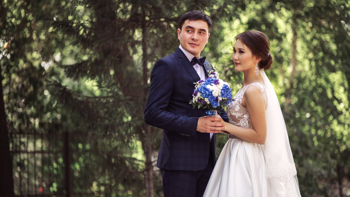 Форма невесты у казахов