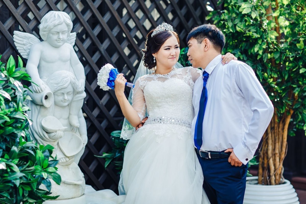 Казахский свадебный наряд