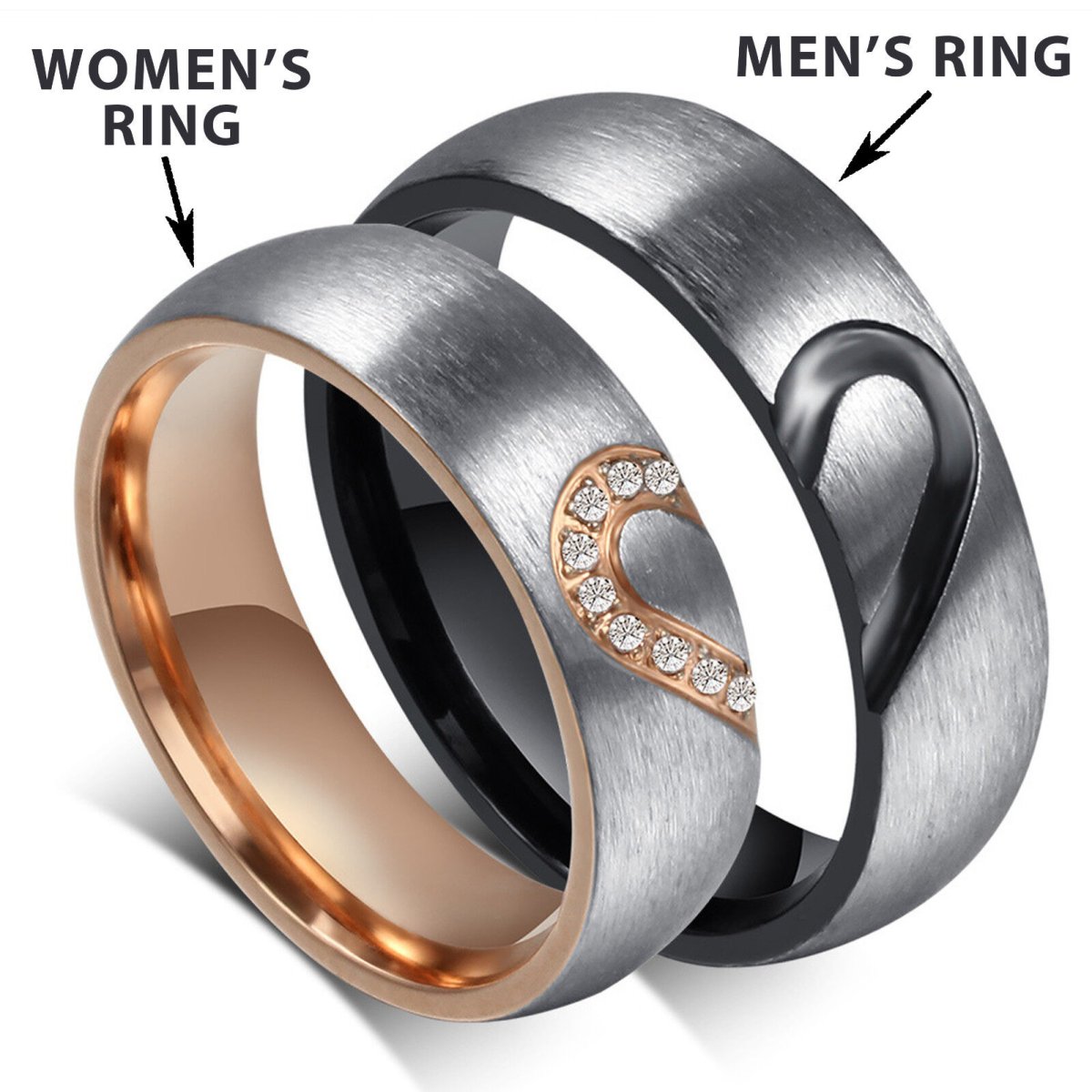 Обручальные кольца парные Санлайн