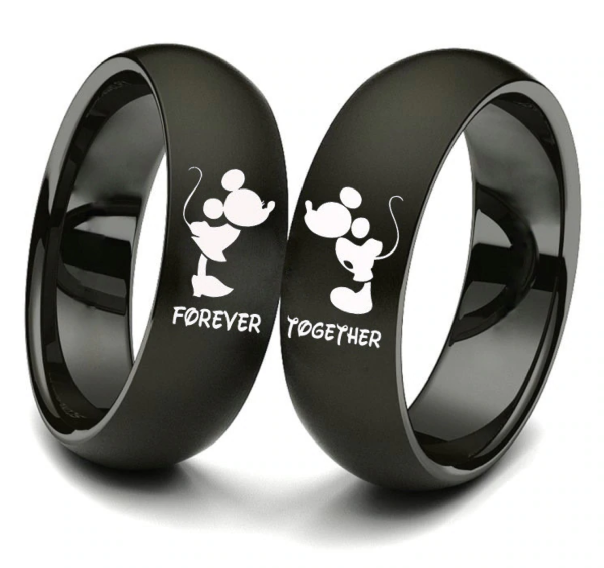 Парные кольца для влюбленных