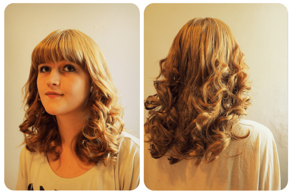 Биозавивка на рыжие волосы