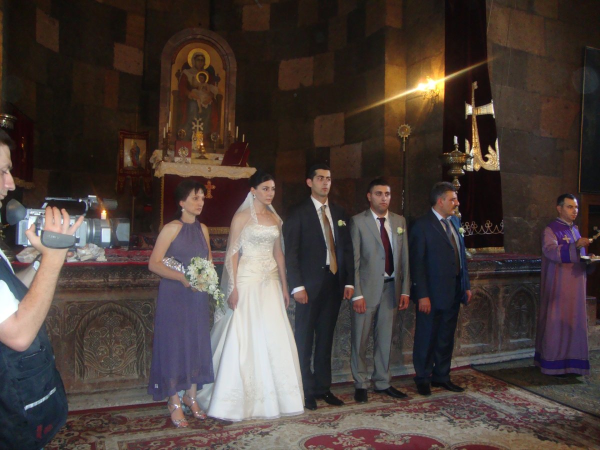 Венчание в Ереване