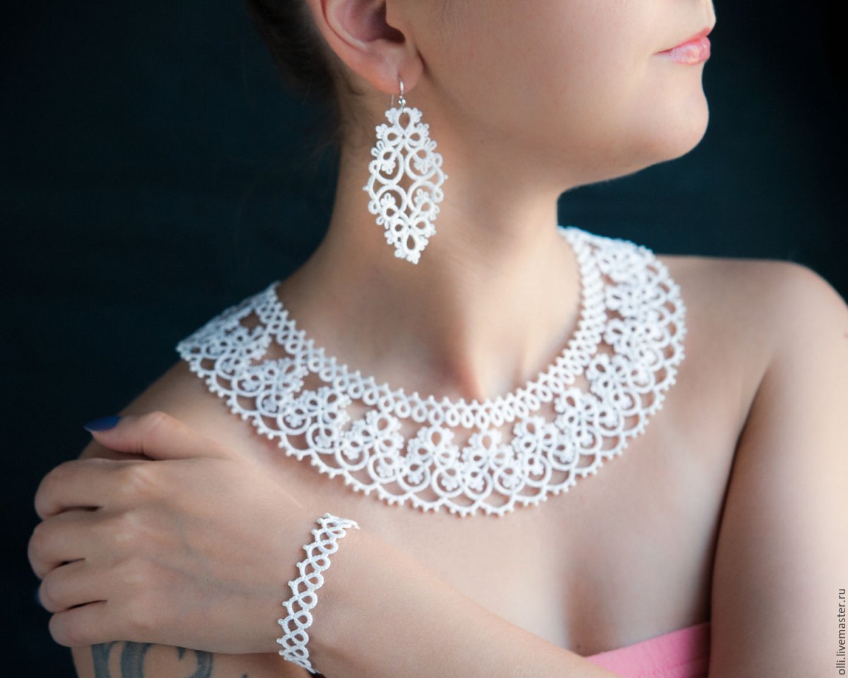 Фриволите украшения