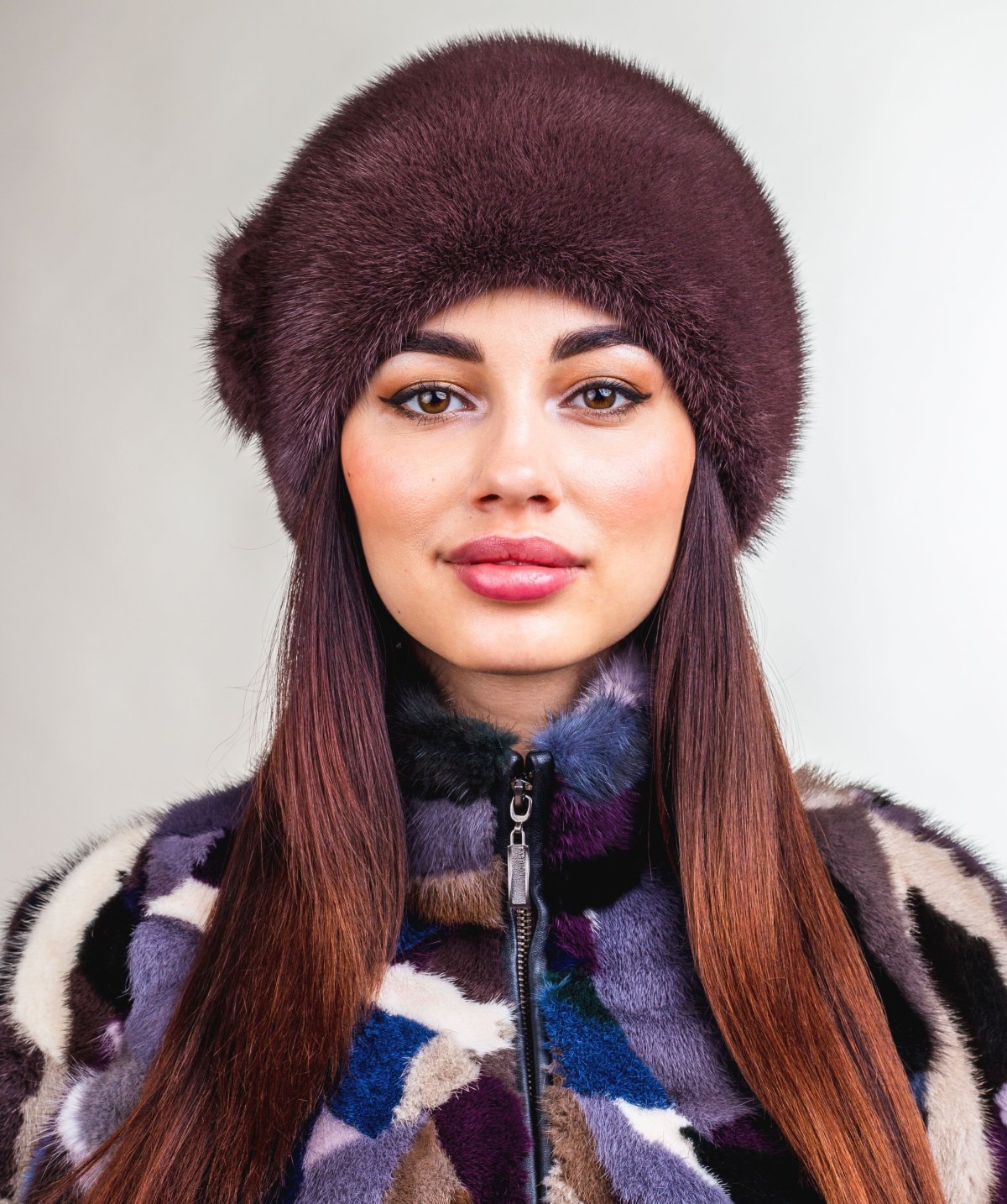 Шапка норка баронесса элита