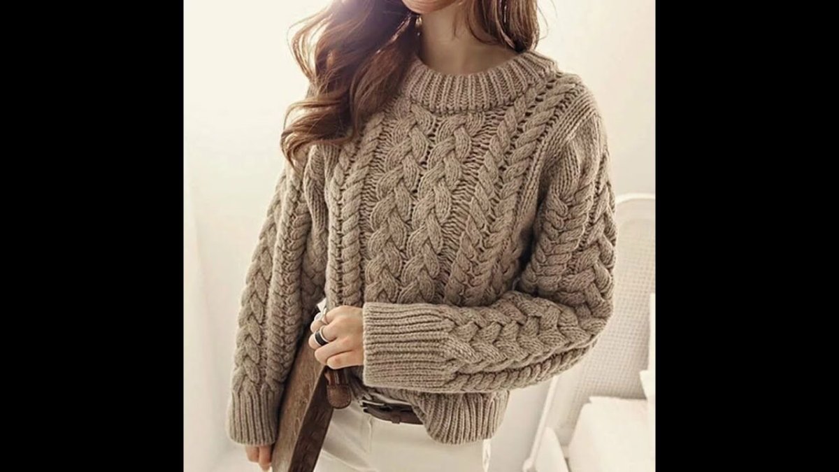 Вязаные кофты женские