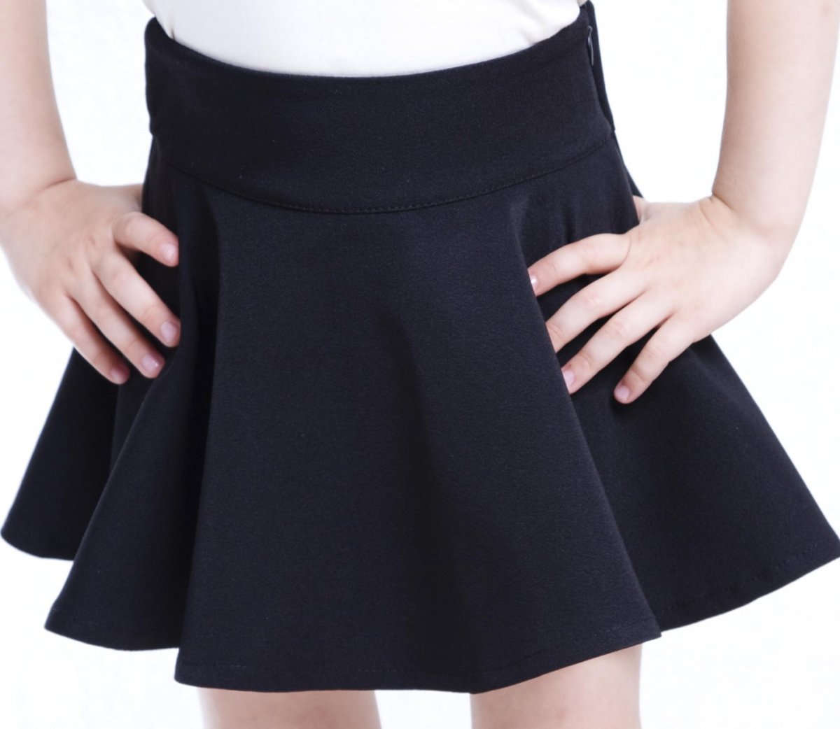 Юбка для девочки в школу