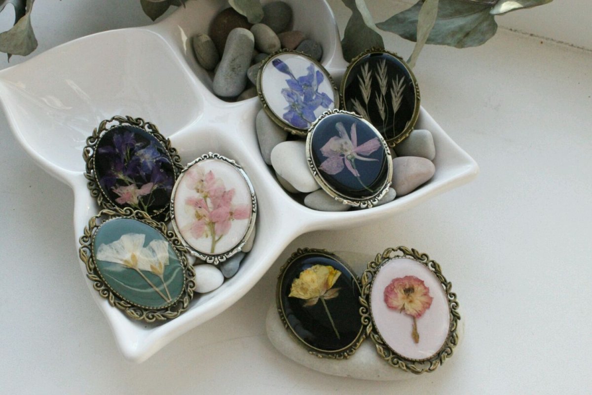 Ожерелье из эпоксидной смолы