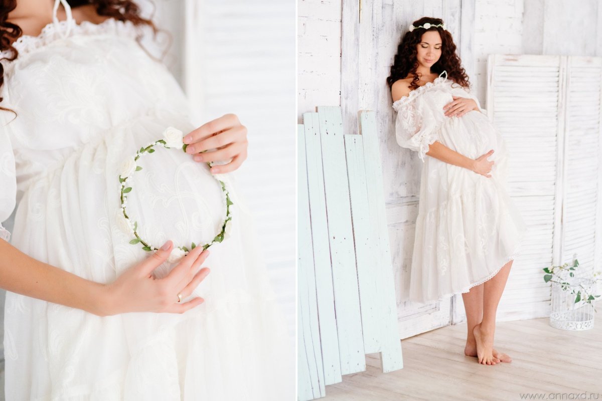 Платье для беременных на фотосессию