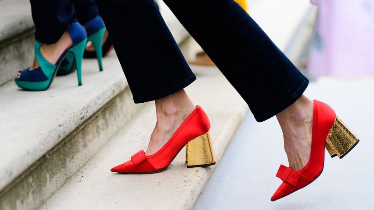 Туфли на устойчивом каблуке