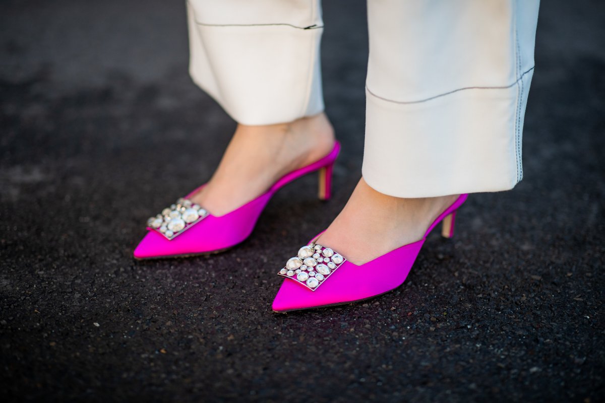 Туфли 2022 модные розовые