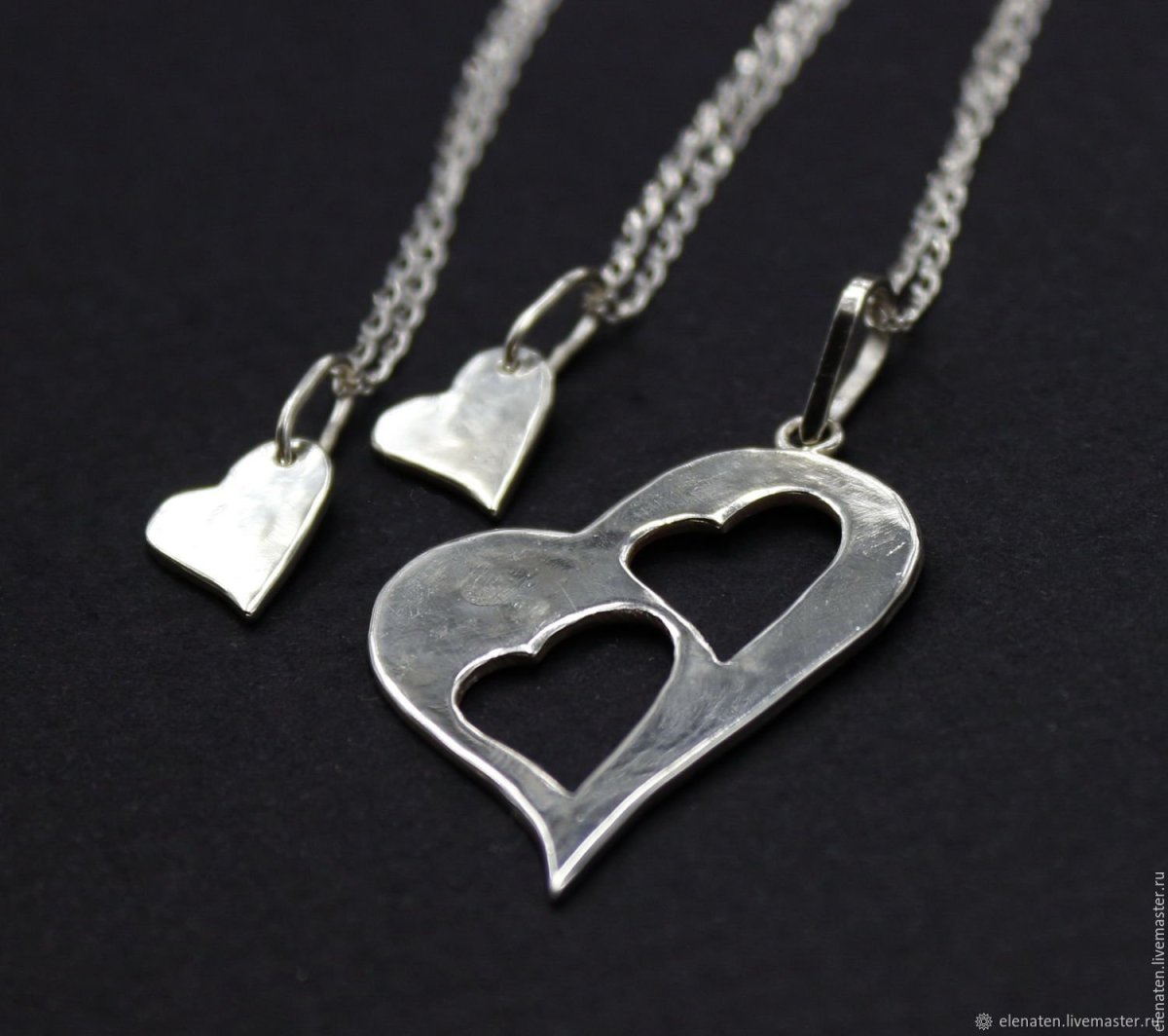 Подвески для мамы и дочери