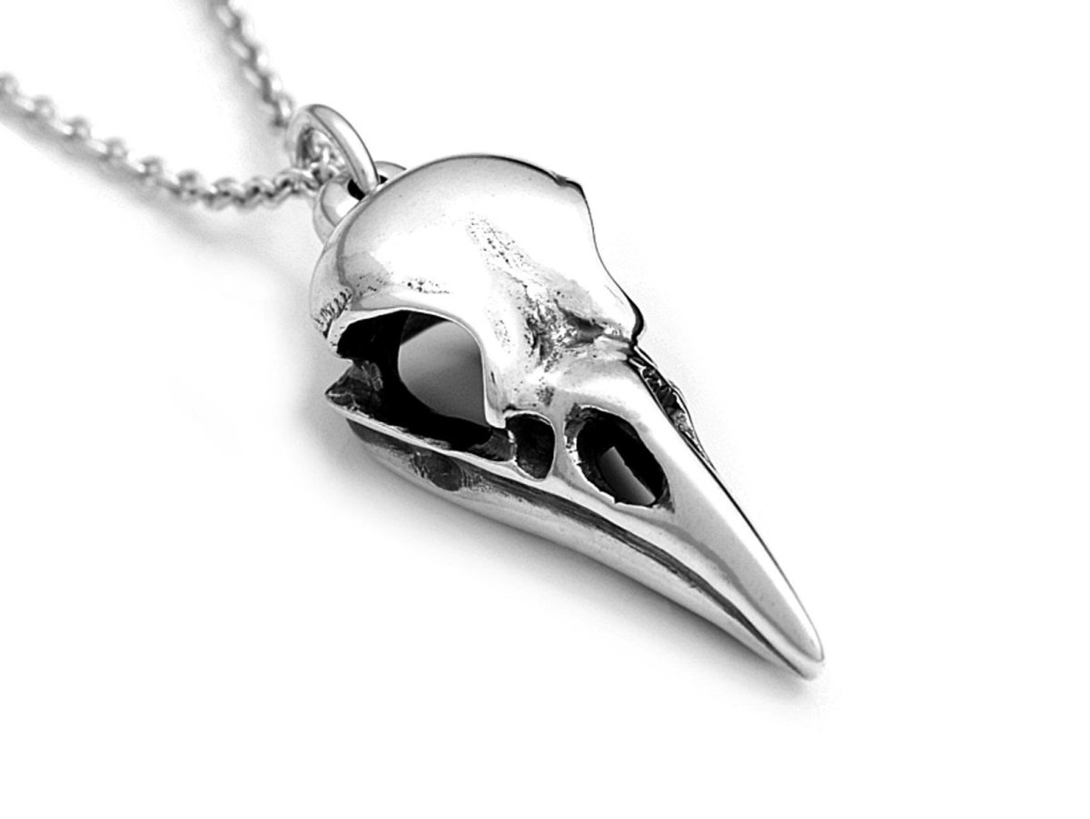 Alchemy Gothic Raven Necklace