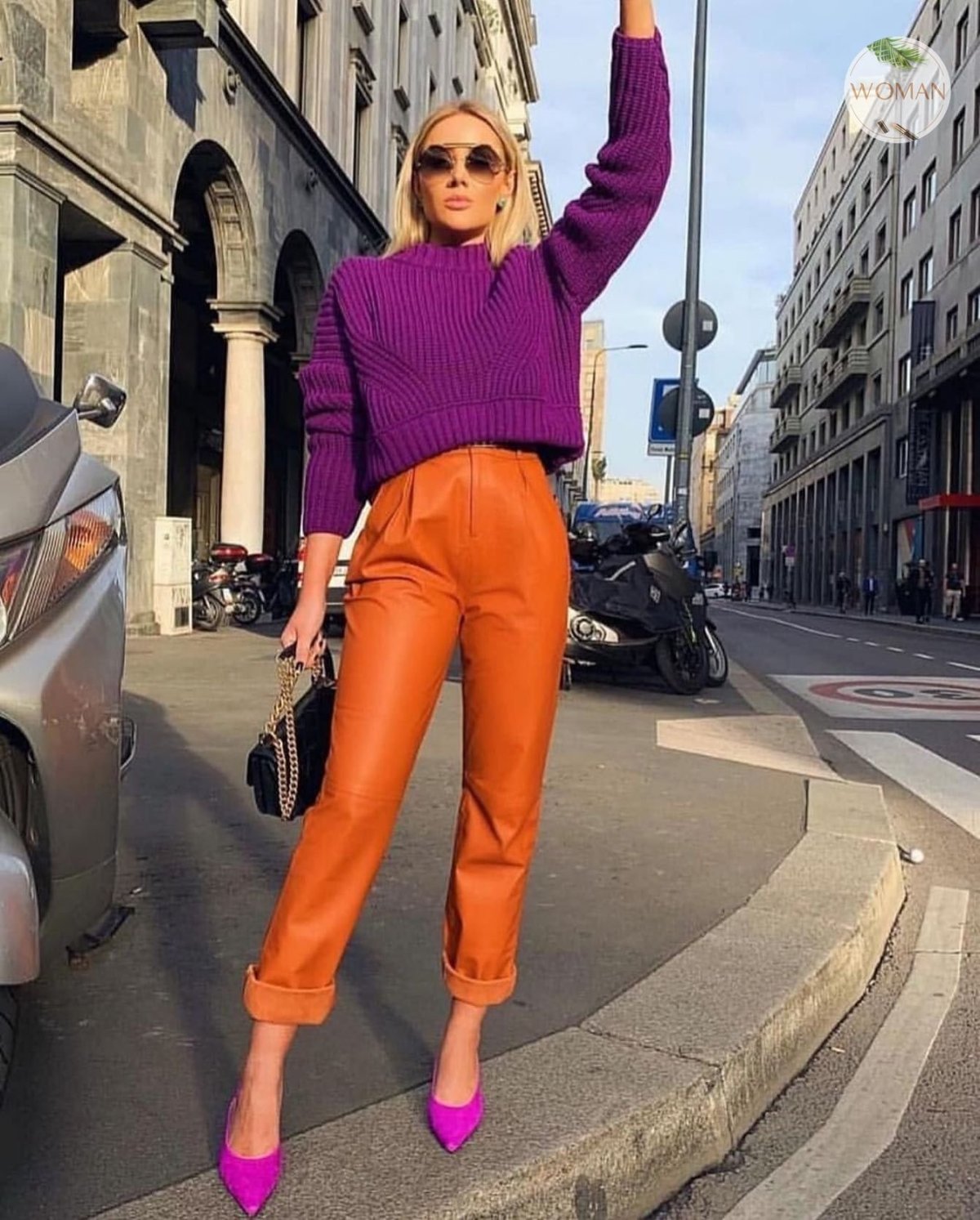 Яркие акценты в одежде