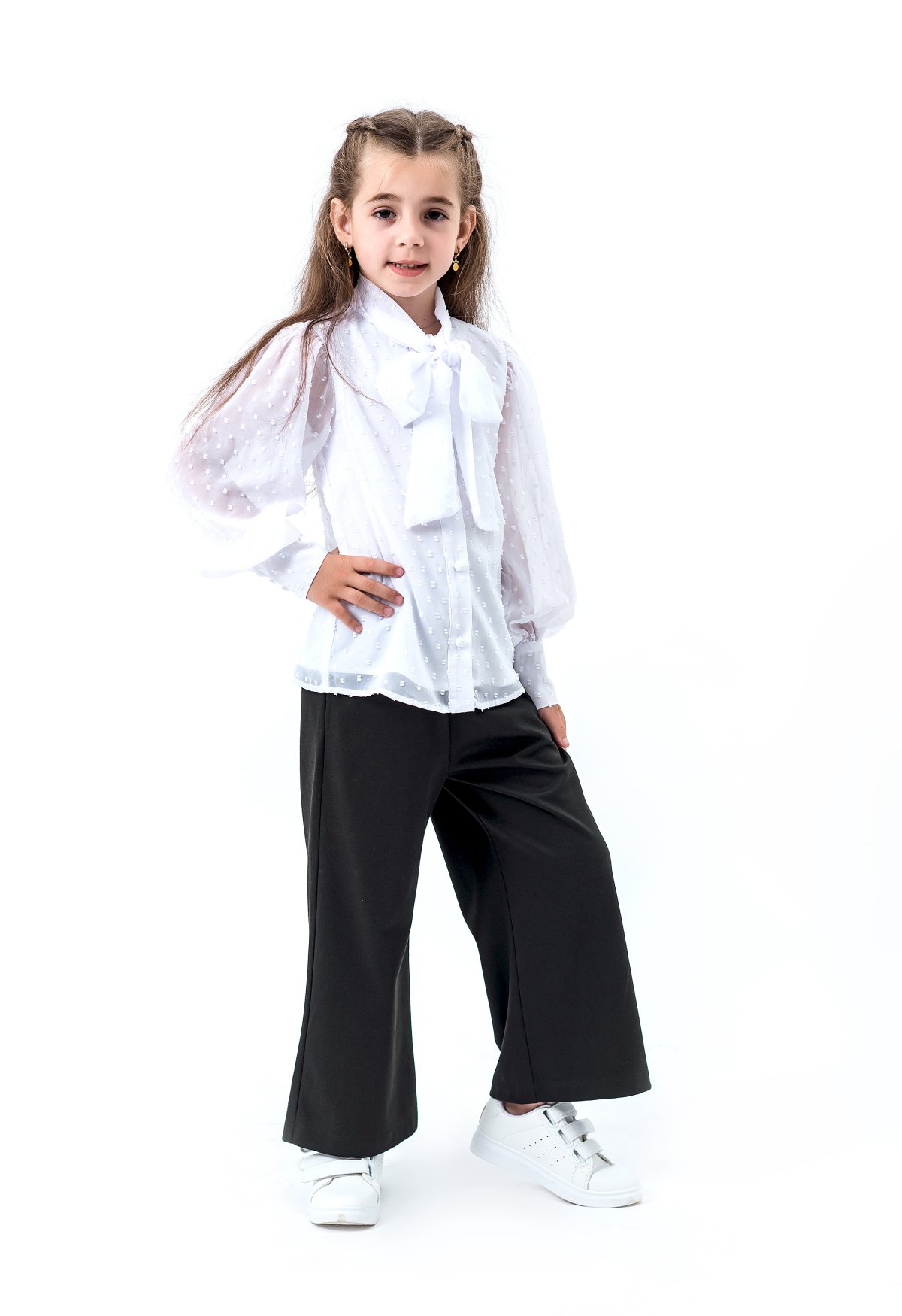 Классические брюки для девочек Орби