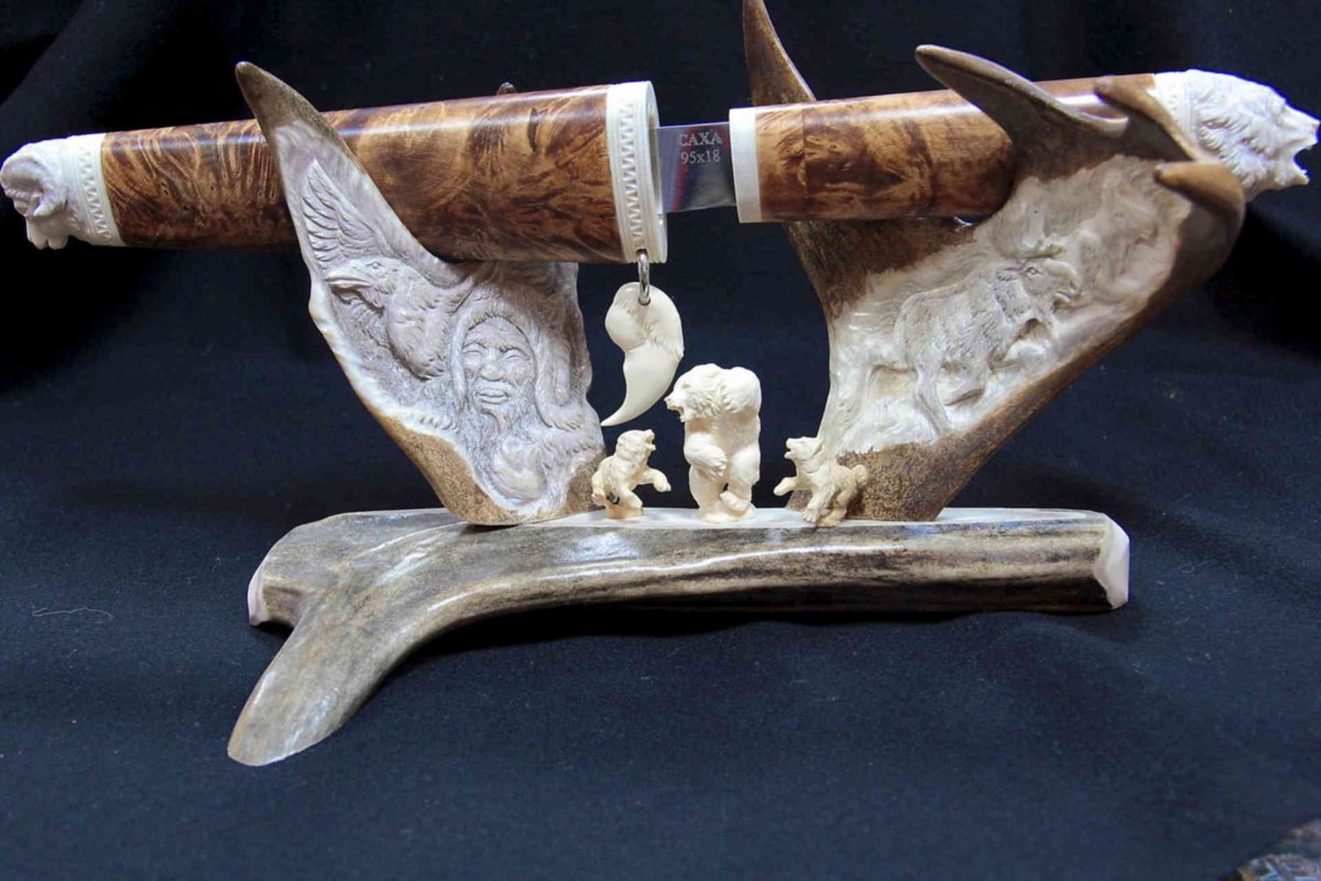 Якутия резьба по бивню мамонта