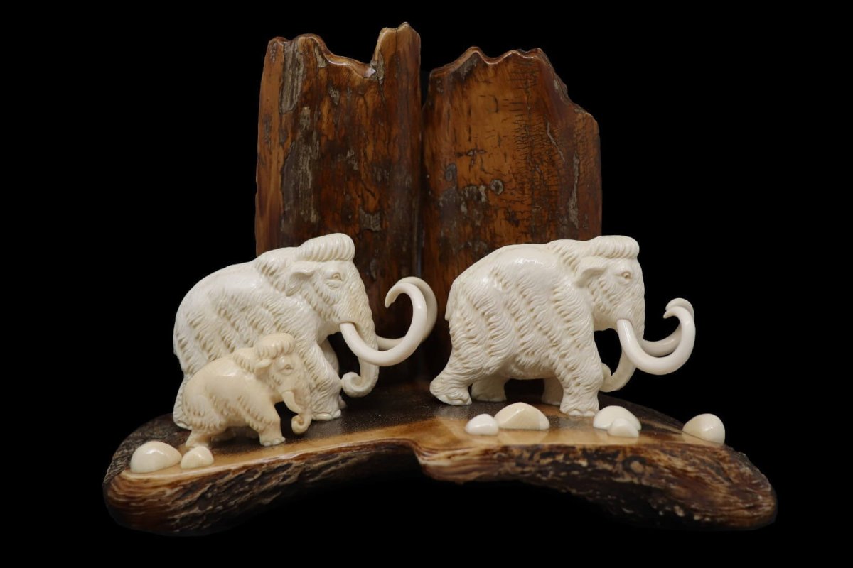 Камеи бивень мамонта