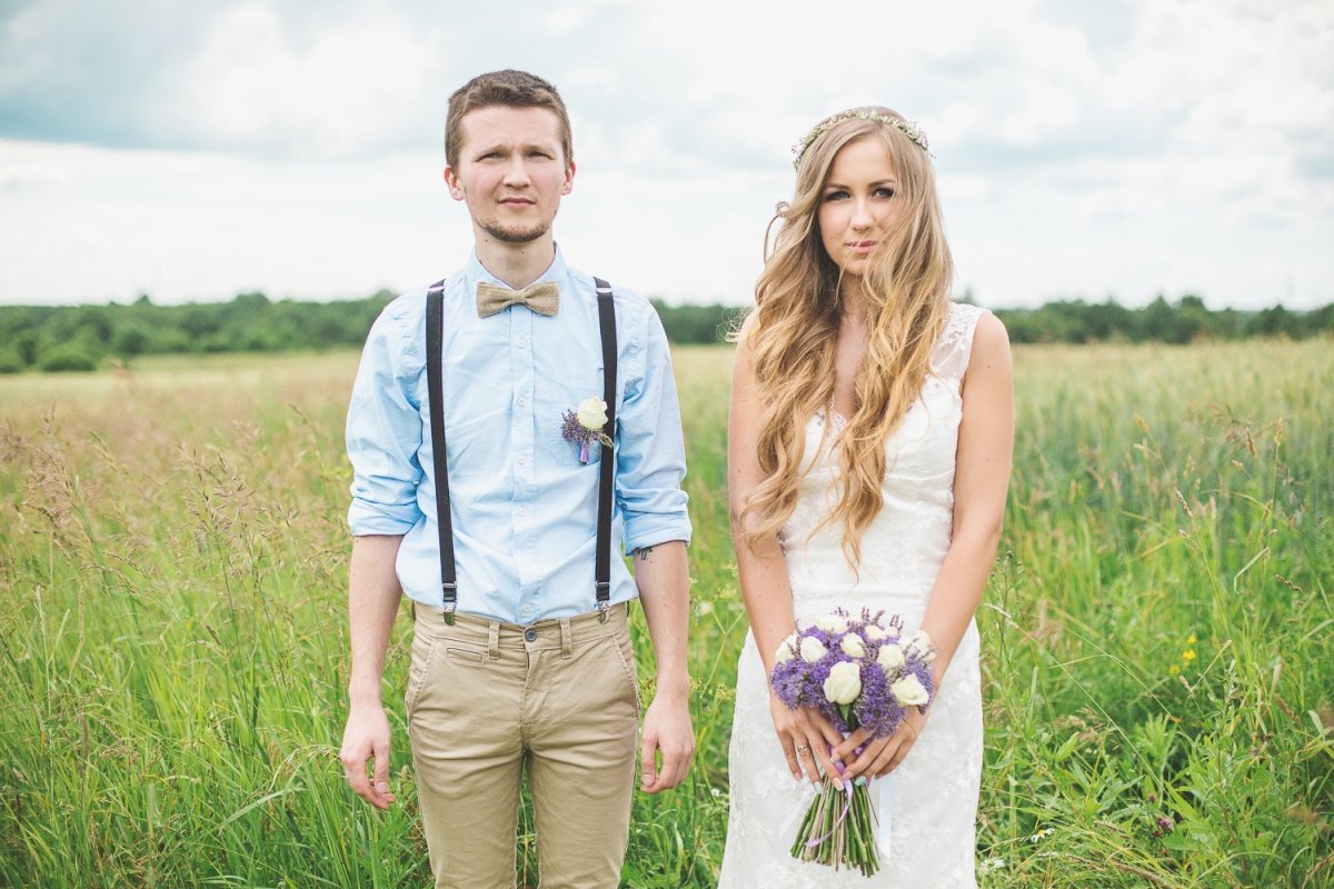 Свадьба в джинсовом стиле