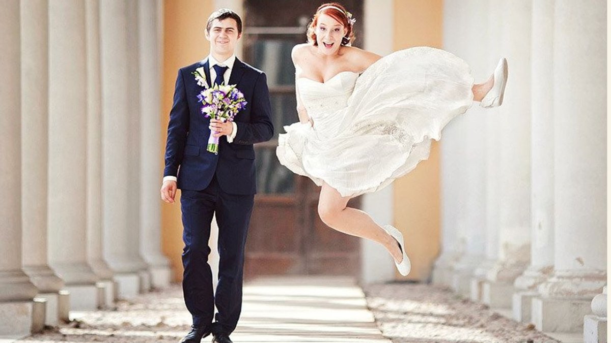 Стильная Свадебная фотосессия