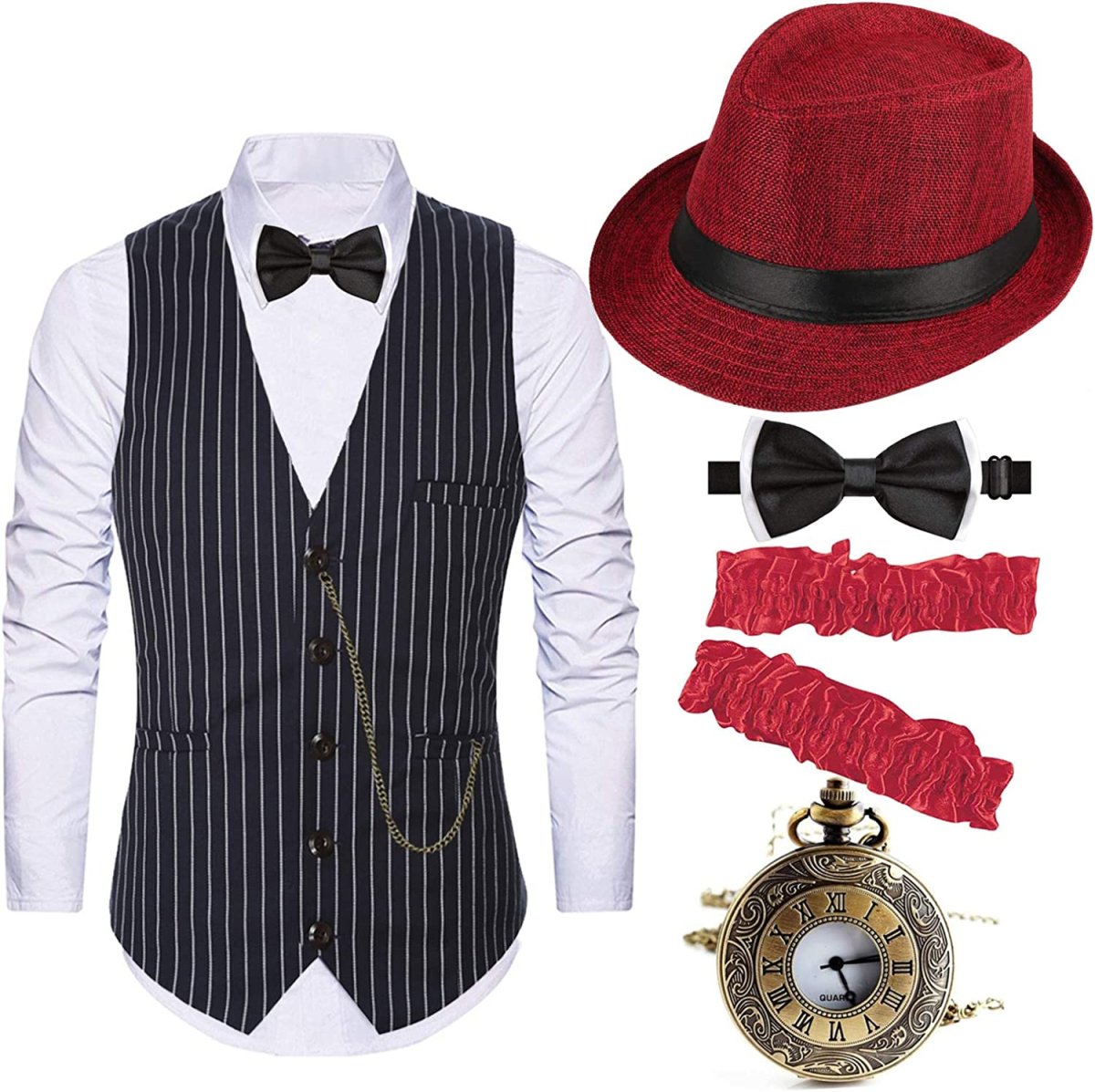 Аксессуары в стиле Гэтсби для мужчин